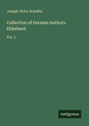 Collection of German Authors. Ekkehard