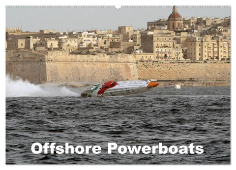 Offshore Powerboats (Wandkalender 2026 DIN A2 quer), CALVENDO Monatskalender