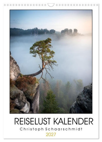 Reiselust Kalender (Wandkalender 2027 DIN A3 hoch), CALVENDO Monatskalender