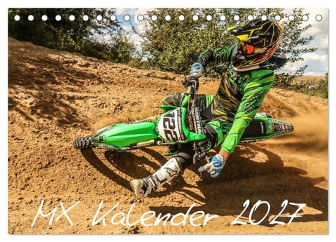 MX Racing 2027 (Tischkalender 2027 DIN A5 quer), CALVENDO Monatskalender