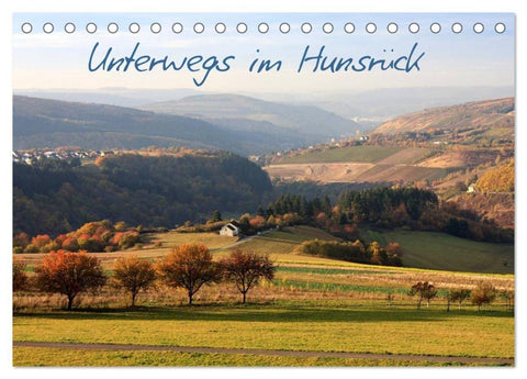 Unterwegs im Hunsrück (Tischkalender 2027 DIN A5 quer), CALVENDO Monatskalender