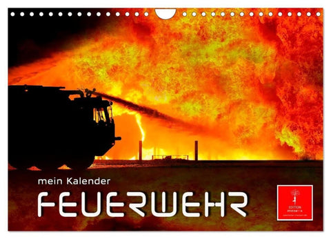 Feuerwehr - mein Kalender (Wandkalender 2027 DIN A4 quer), CALVENDO Monatskalender