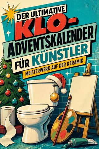 Der ultimative Klo-Adventskalender für Künstler
