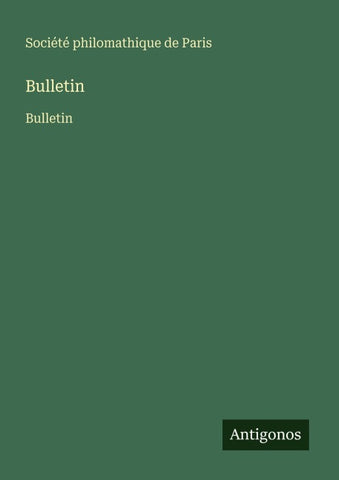 Bulletin