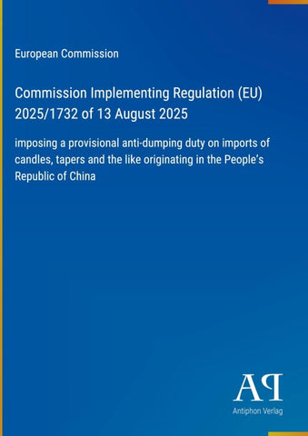 Commission Implementing Regulation (EU) 2025/1732 of 13 August 2025