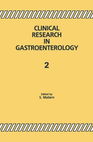 Clinical Research in Gastroenterology 2