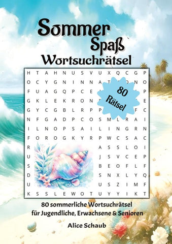 SommerSpaß Wortsuchrätsel