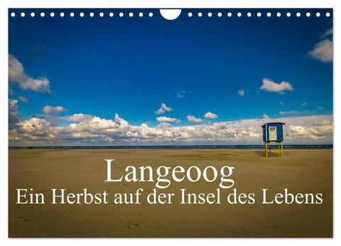 Langeoog - Ein Herbst auf der Insel des Lebens (Wandkalender 2027 DIN A4 quer), CALVENDO Monatskalender
