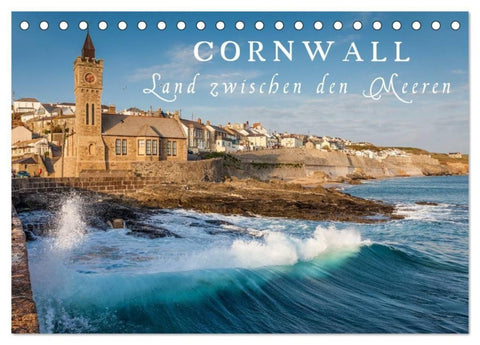 Cornwall - Land zwischen den Meeren (Tischkalender 2027 DIN A5 quer), CALVENDO Monatskalender