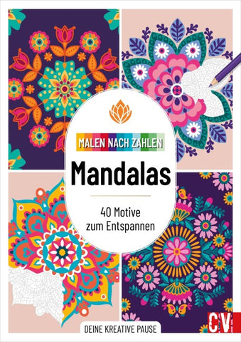 Malen nach Zahlen: Mandalas