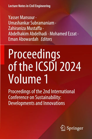 Proceedings of the ICSDI 2024 Volume 1