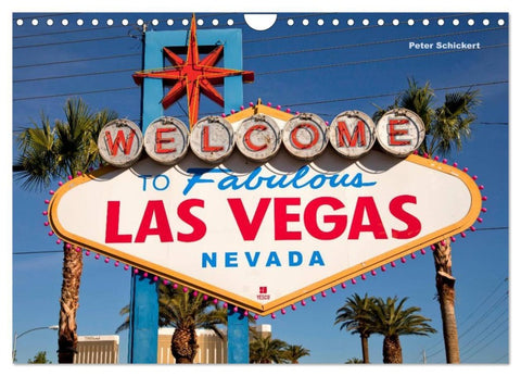 Las Vegas (Wandkalender 2026 DIN A4 quer), CALVENDO Monatskalender