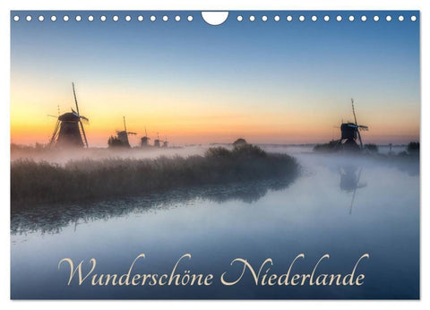 Wunderschöne Niederlande (Wandkalender 2027 DIN A4 quer), CALVENDO Monatskalender