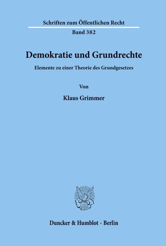 Demokratie und Grundrechte.