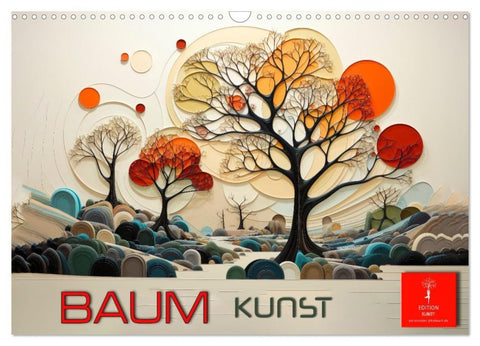 Baum Kunst (Wandkalender 2027 DIN A3 quer), CALVENDO Monatskalender