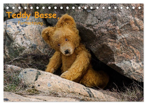 Teddy Basse, Fortsetzung... (Tischkalender 2027 DIN A5 quer), CALVENDO Monatskalender