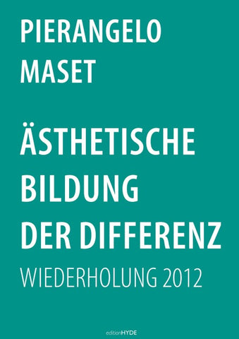 Ästhetische Bildung der Differenz