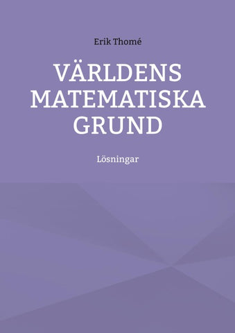 Världens matematiska grund