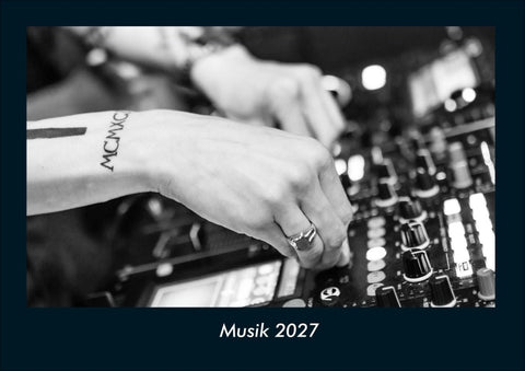 Musik 2027 Fotokalender DIN A4