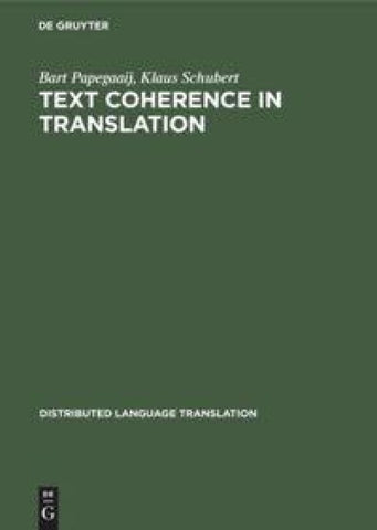 Text Coherence in Translation
