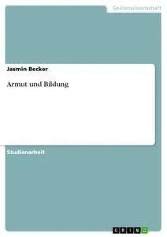 Armut und Bildung
