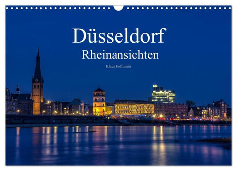 Düsseldorf - Rheinansichten (Wandkalender 2027 DIN A3 quer), CALVENDO Monatskalender