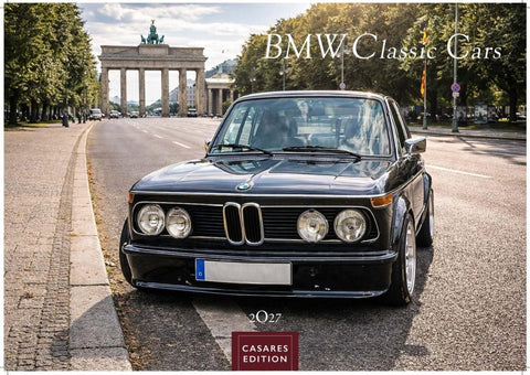 BMW Classic Cars Kalender 2027 – Wandkalender | Fotokalender Oldtimer 24x35cm BMW Oldtimer - Hochwertiger Oldtimer Kalender.