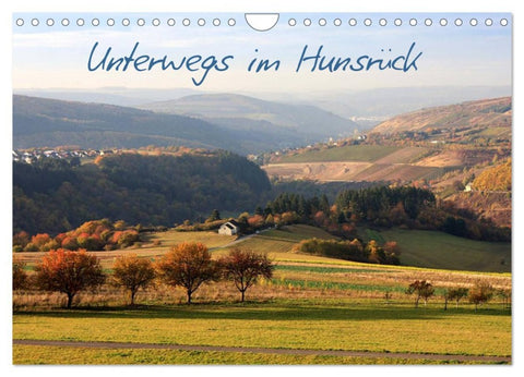 Unterwegs im Hunsrück (Wandkalender 2026 DIN A4 quer), CALVENDO Monatskalender