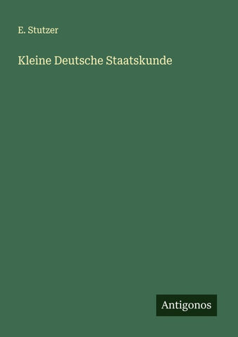 Kleine Deutsche Staatskunde
