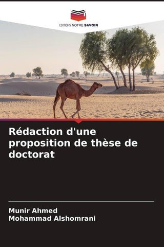 Rédaction d'une proposition de thèse de doctorat