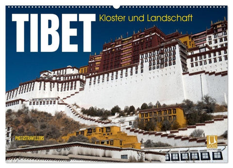 Tibet - Kloster und Landschaft (Wandkalender 2027 DIN A2 quer), CALVENDO Monatskalender