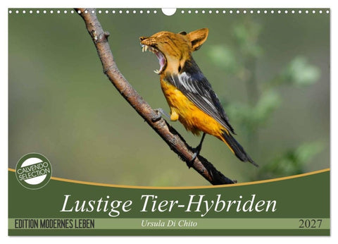 Lustige Tier-Hybriden (Wandkalender 2027 DIN A3 quer), CALVENDO Monatskalender