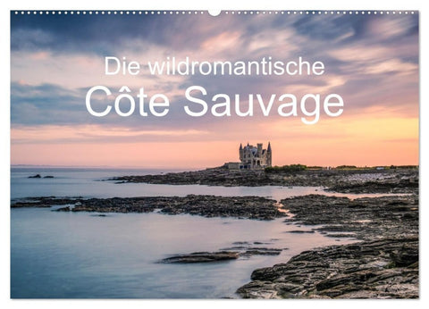 Die wildromantische Côte Sauvage (Wandkalender 2027 DIN A2 quer), CALVENDO Monatskalender