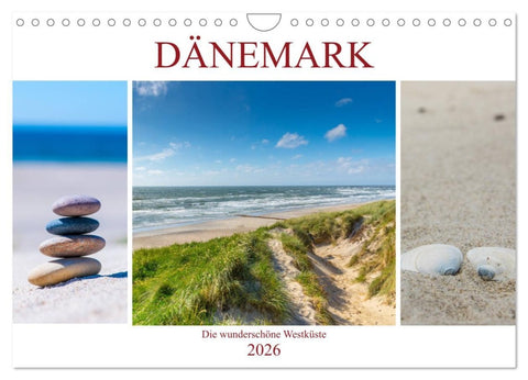 Dänemark - Die wunderschöne Westküste (Wandkalender 2026 DIN A4 quer), CALVENDO Monatskalender