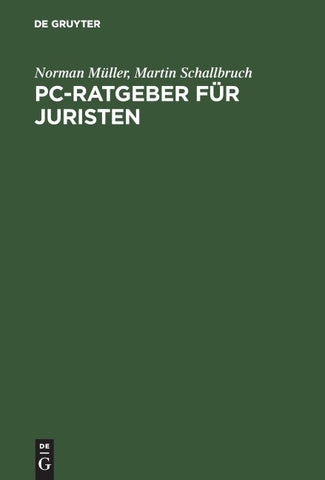 PC-Ratgeber für Juristen