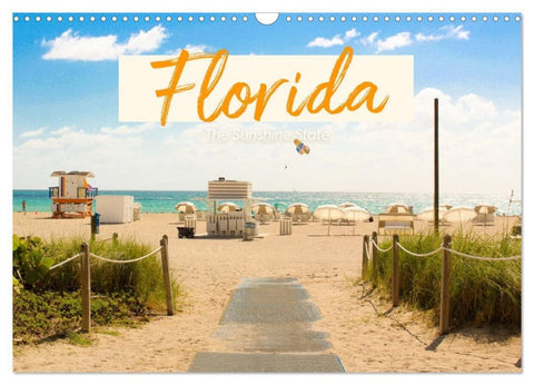 Florida - The Sunshine State (Wandkalender 2027 DIN A3 quer), CALVENDO Monatskalender