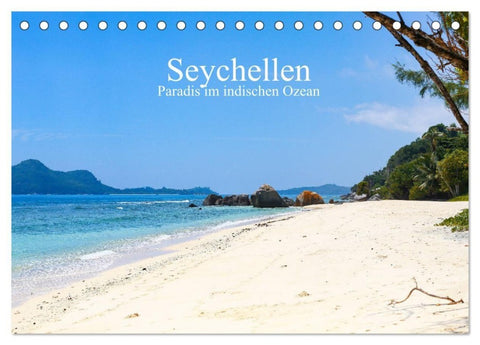 Seychellen - Paradis im indischen Ozean (Tischkalender 2027 DIN A5 quer), CALVENDO Monatskalender