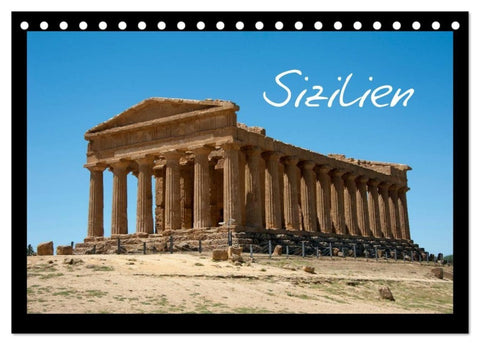 Sizilien (Tischkalender 2027 DIN A5 quer), CALVENDO Monatskalender