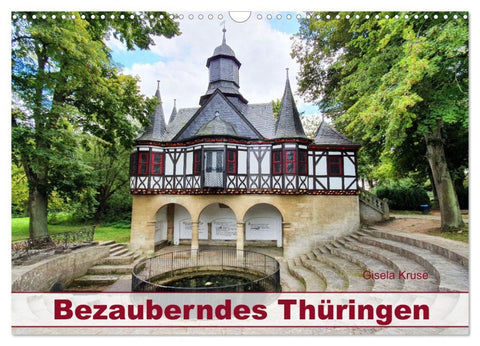 Bezauberndes Thüringen (Wandkalender 2026 DIN A3 quer), CALVENDO Monatskalender