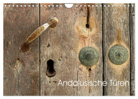 Andalusische Türen (Wandkalender 2027 DIN A4 quer), CALVENDO Monatskalender