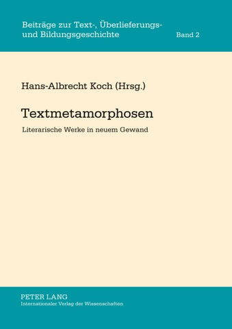 Textmetamorphosen