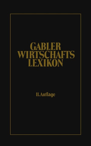 Gabler Wirtschafts Lexikon