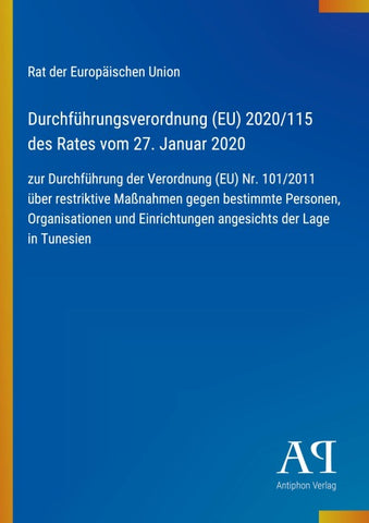 Durchführungsverordnung (EU) 2020/115 des Rates vom 27. Januar 2020