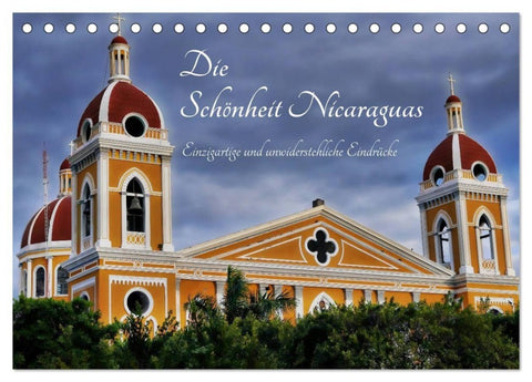Die Schönheit Nicaraguas (Tischkalender 2027 DIN A5 quer), CALVENDO Monatskalender
