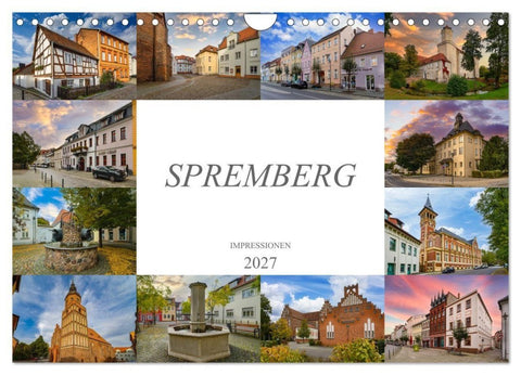 Spremberg Impressionen (Wandkalender 2027 DIN A4 quer), CALVENDO Monatskalender