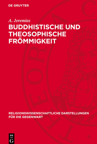 Buddhistische und theosophische Frömmigkeit