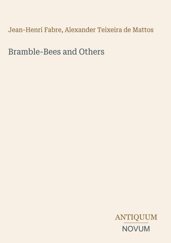 Bramble-Bees and Others