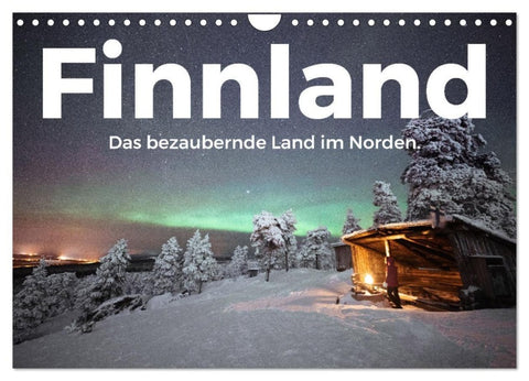 Finnland - Das bezaubernde Land im Norden. (Wandkalender 2027 DIN A4 quer), CALVENDO Monatskalender