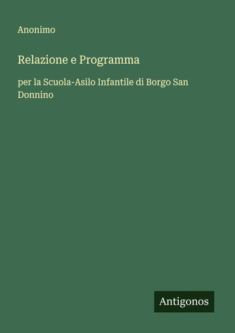 Relazione e Programma