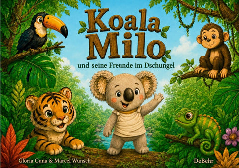 Koala Milo und seine Freunde im Dschungel